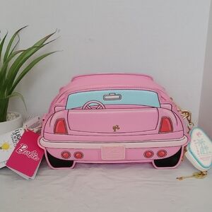 Loungefly Barbie Convertible Car Crossbody Bag with Purple Windshield